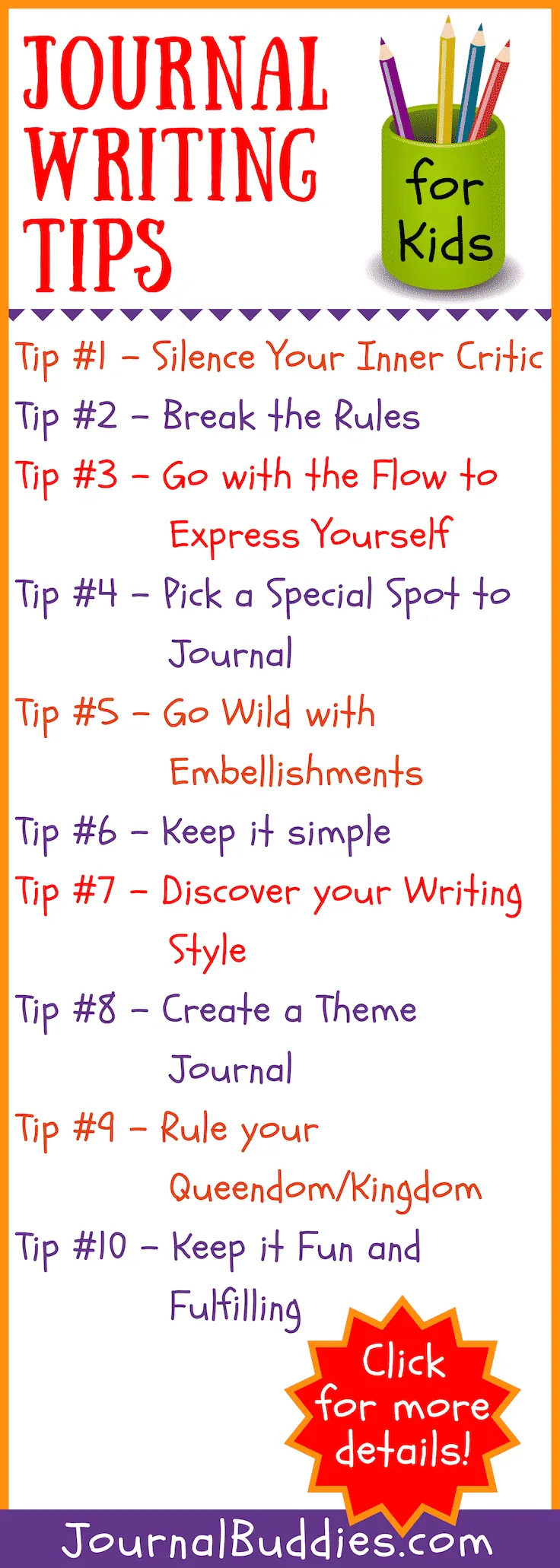 Tips for Beginning Journal Writers