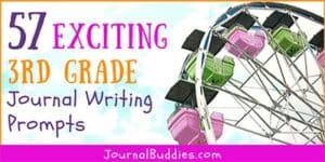 Journal Writing Prompts for 3rd Grade Writers