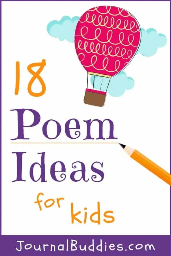 Poetry Writing Ideas for Students