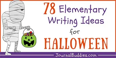 Halloween Writing Prompts for Elementary Students
