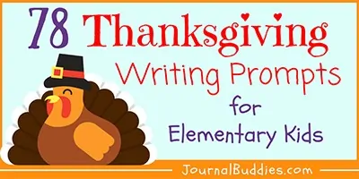 Kids Writing Prompts for Thanksgiving