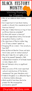 Black history essay topics