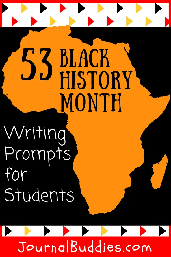 Black History Month Journal Prompts and Writing Ideas for Students