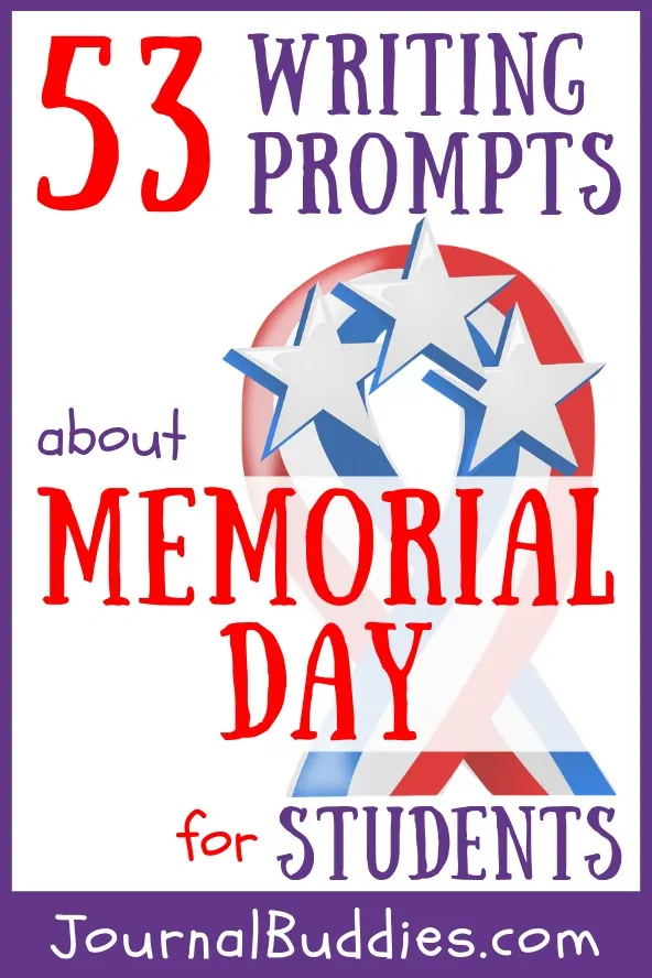 Memorial Day Writing Ideas and Prompts for Students