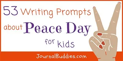 Peace Day Writing Ideas for Kids