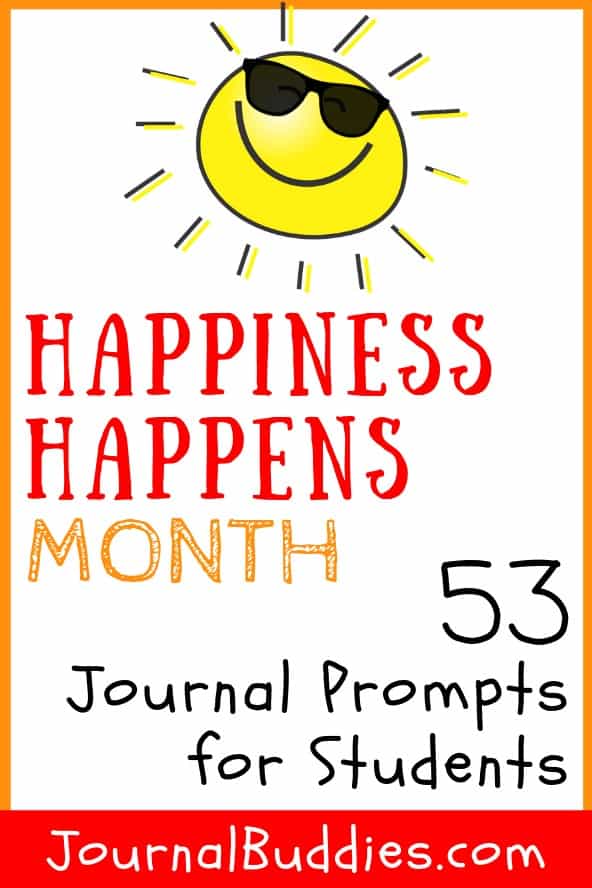 Journal Prompts for Happiness Happens Month