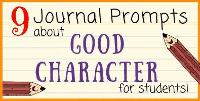 Good Character Writing Prompts