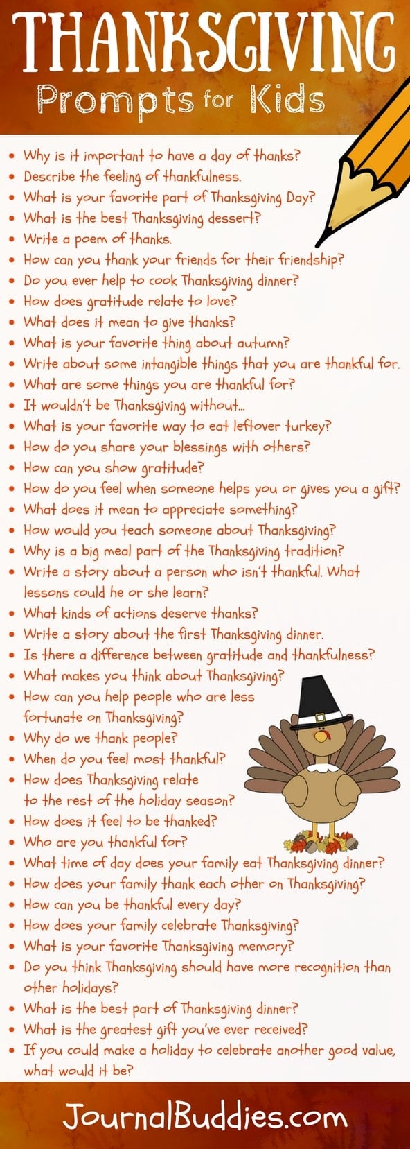 53 Thanksgiving Journal Prompts ⋆ Journal Buddies