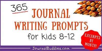 Journal Prompts for Kids by Month