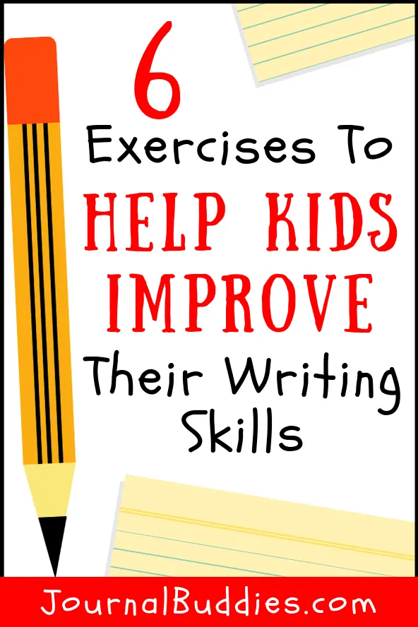 Check out these six writing improvement exercises and ideas you can share with your child to get them on their way to improved writing skills. Enjoy!