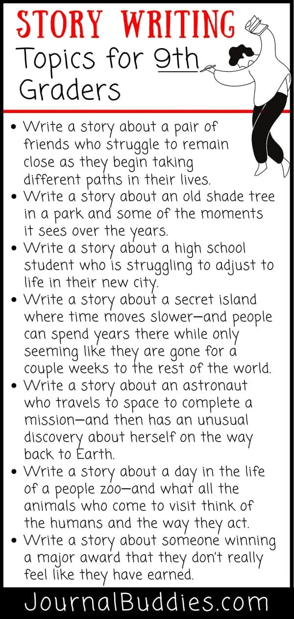 story writing topics for grade 5 6 7 8 and 9 journalbuddies com