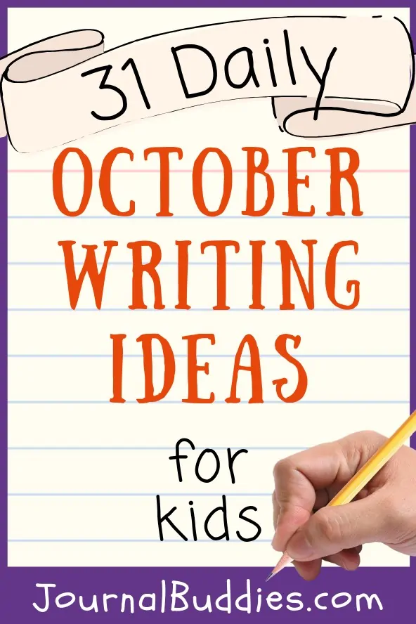 Daily October Writing Topics for Kids
