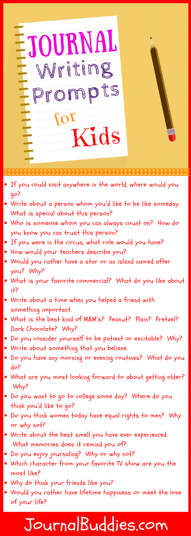 31 Journal Writing Prompts For Kids JournalBuddies