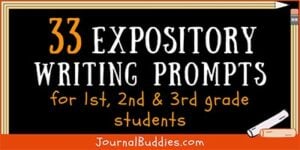 1st-3rd Grade Expository Writing Ideas for Students