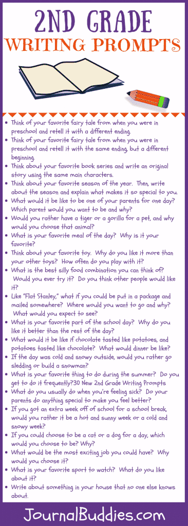 30 Opinion Writing Topics for 2nd Grade