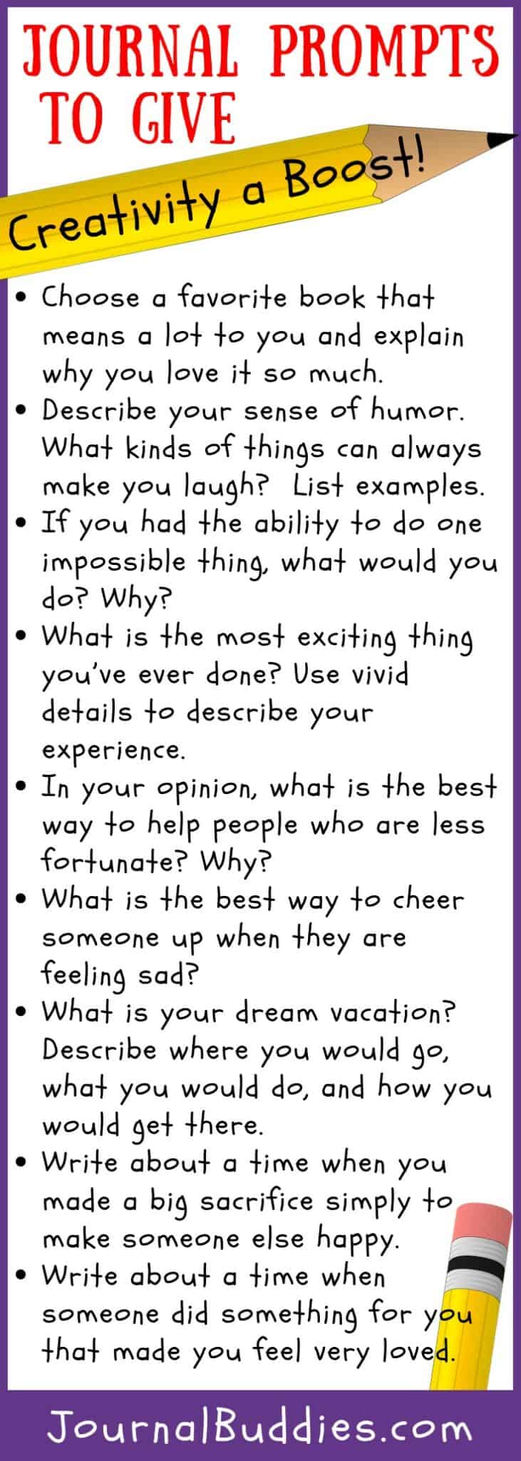 Journal Writing Examples + 10 Bonus Prompts » JournalBuddies.com
