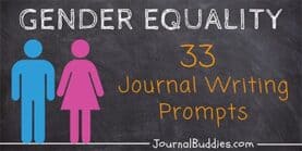 Gender Equality Writing Starters for Kids