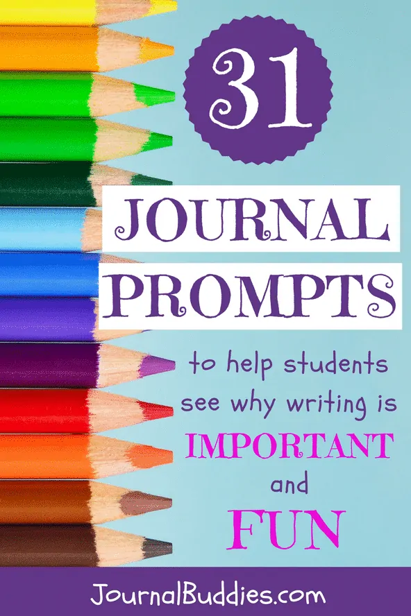 These 31 new journal prompts help kids see that writing matters by exploring themes like the importance of storytelling and how writing is used to disseminate ideas—and they also show how fun writing can be by asking them to reflect on topics like the most inspiring stories they’ve ever heard and the pride they feel when reading their own writing