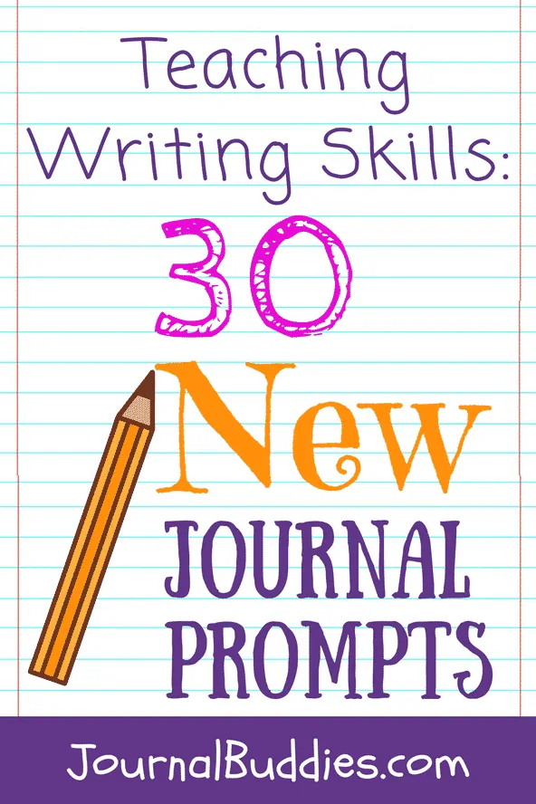 Journal Prompts to Teach Writing Skills