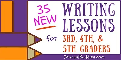 Grade 3, 4, & 5 Writing Lessons