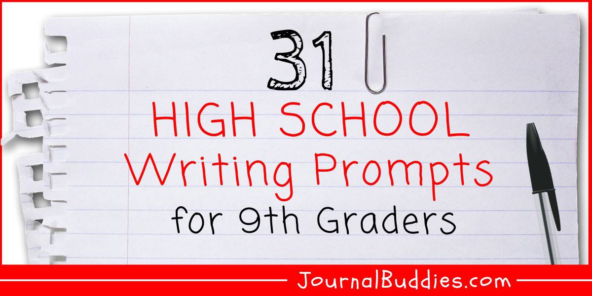 9th grade creative writing prompts