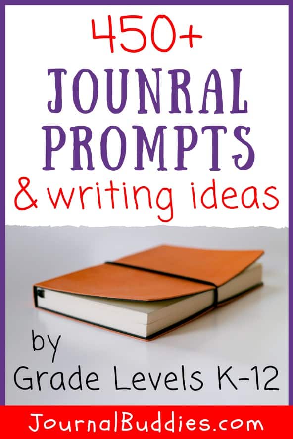 Writing Topics and Journal Starters for Students by Grade Level