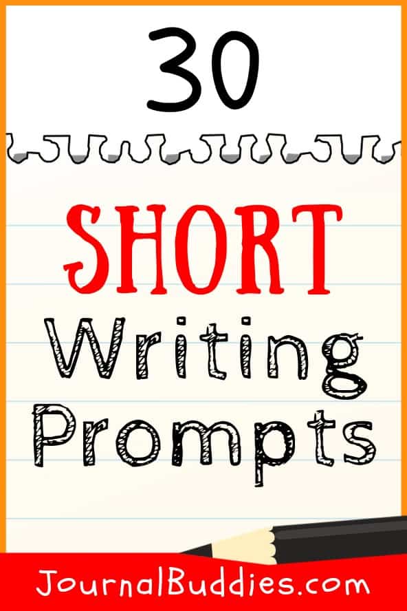 Short Writing Starters for Elementary Students