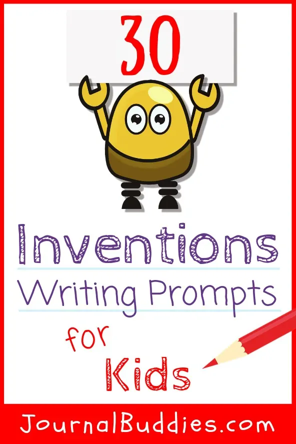 Journal Writing Prompts for Kids about Inventions