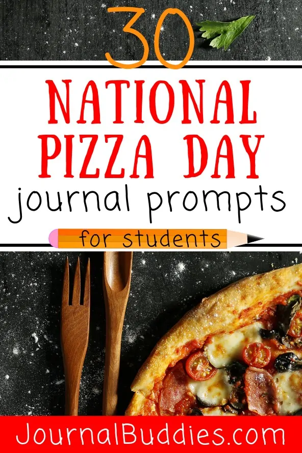 Pizza Inspired Journal Ideas for Students