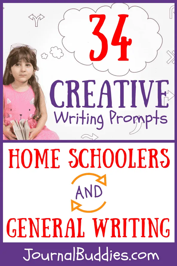 Creative Journal Prompt Ideas for Kids and Home School Students