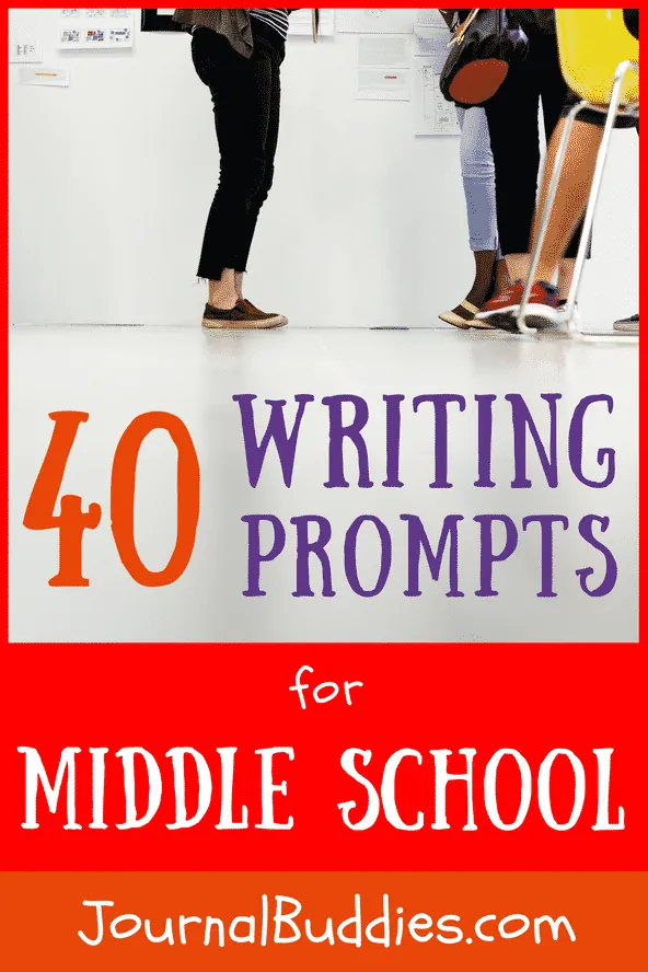 Writing Prompt Ideas for Middle School Kids