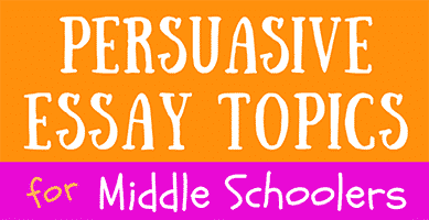 Argumentative essay topics for elementary students