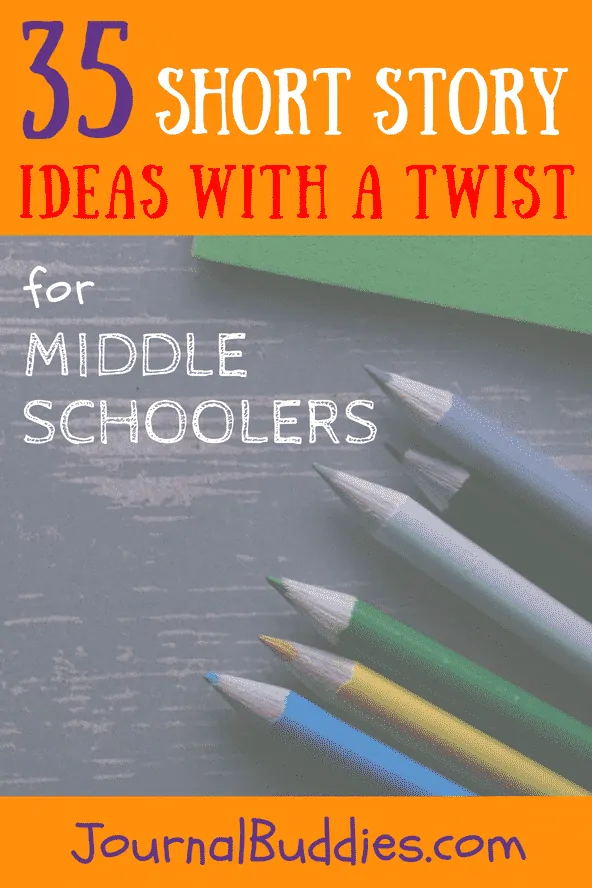 Use these short story ideas with a twist to encourage your middle-schoolers to think outside the box… and to be as creative as they can!