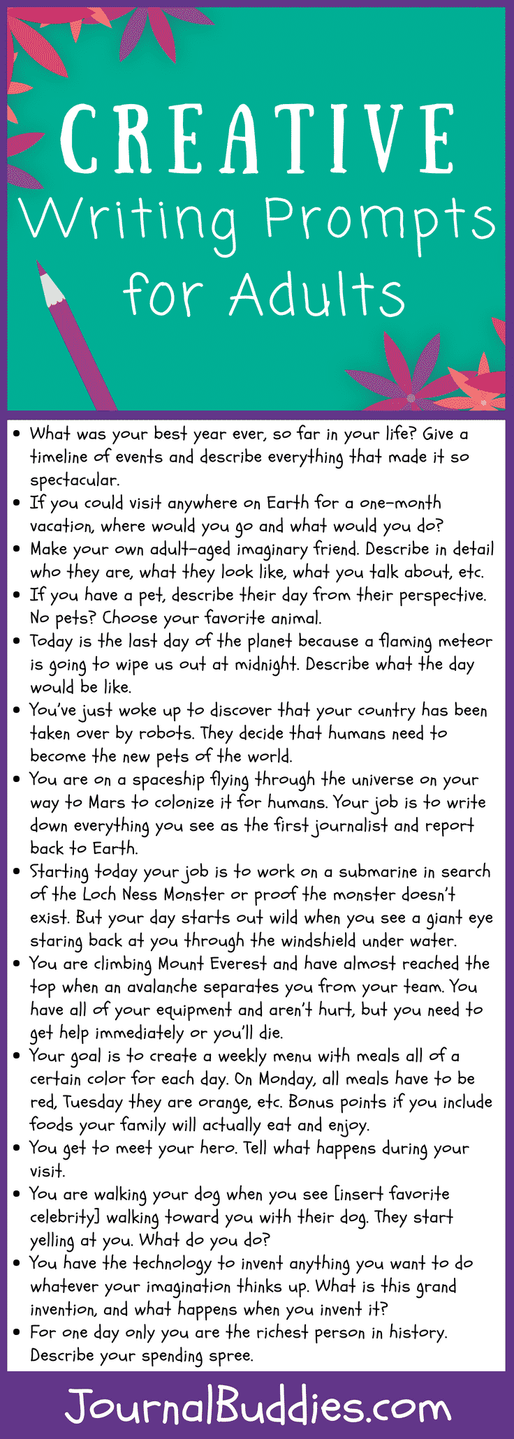 Creative Writing Writing Prompts