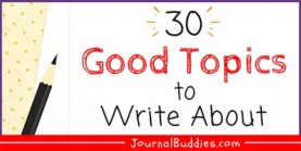 Good Writing Topics for Kids