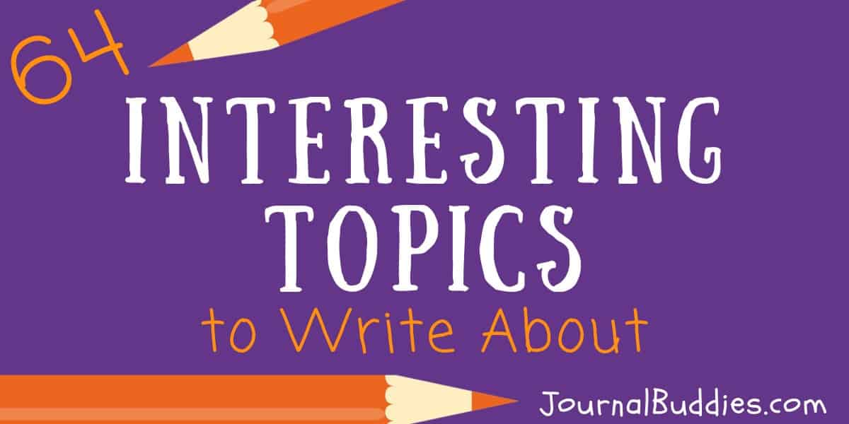 independent writing topics