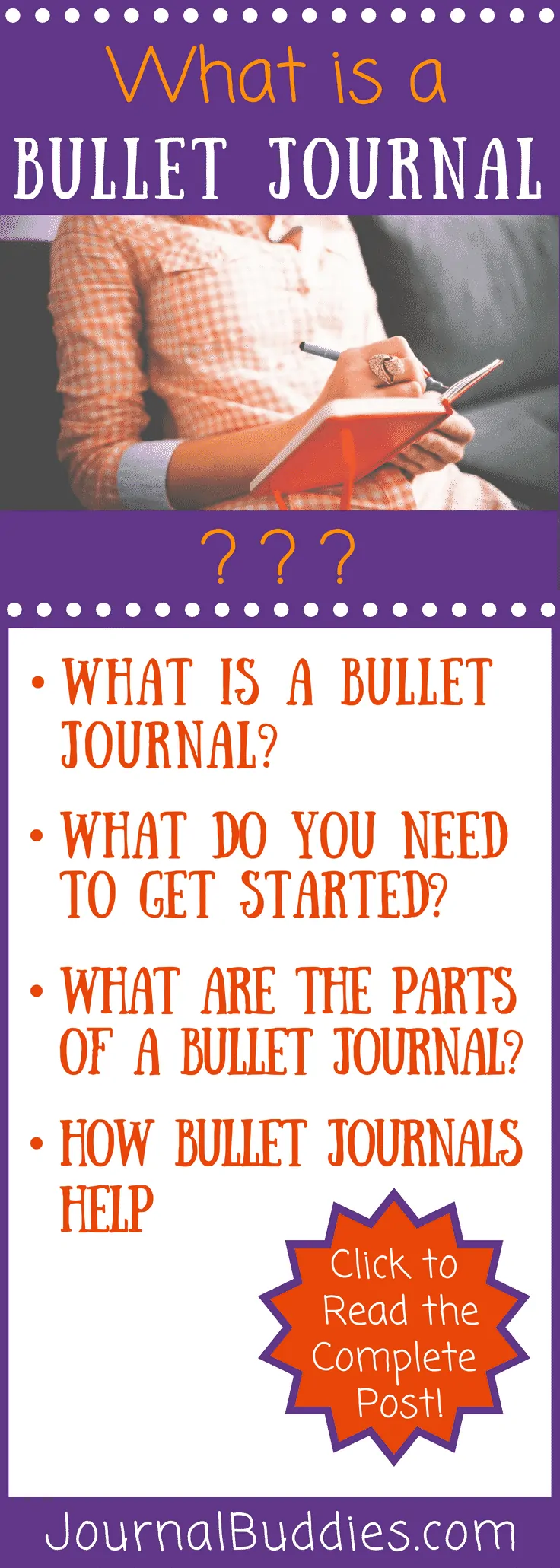 A bullet journal is a customized organization system that uses bullet points and symbols to organize life and thoughts.