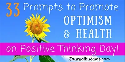 Prompts to Promote Optimism on Positive Thinking Day