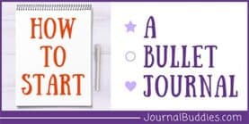 Starting a Bullet Journal