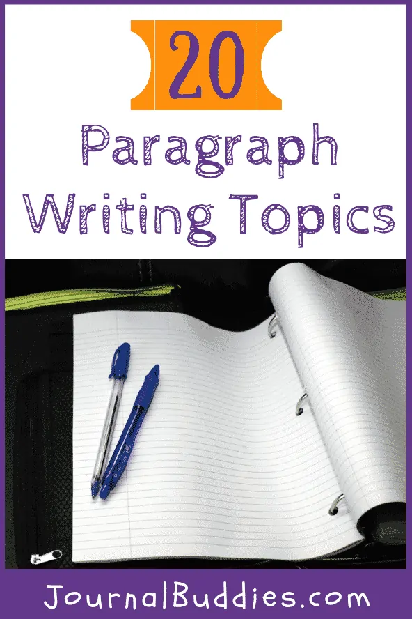 Paragraph Writing Topics