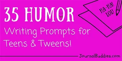 Comedic Writing Prompts for Teens and Tweens