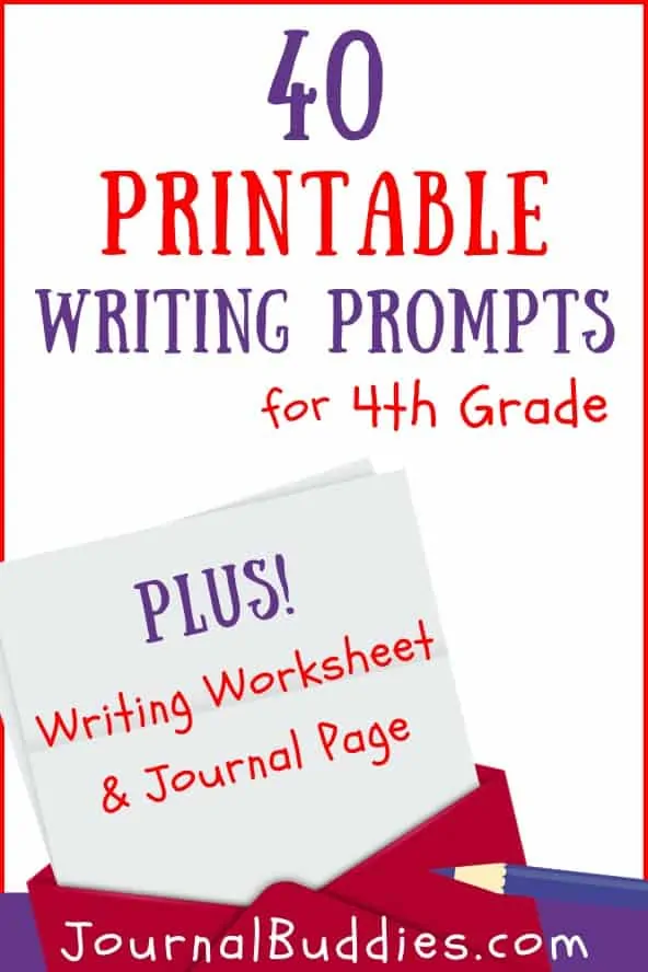 Grade 4 Printable Writing Prompts and Journal Pages