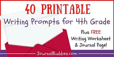 Grade 4 Writing Worksheets and Journal Ideas