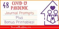 Pandemic Journal Prompts + Printable Pages » JournalBuddies.com