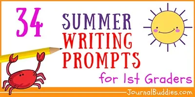 Summer Writing Ideas for 1st Grade