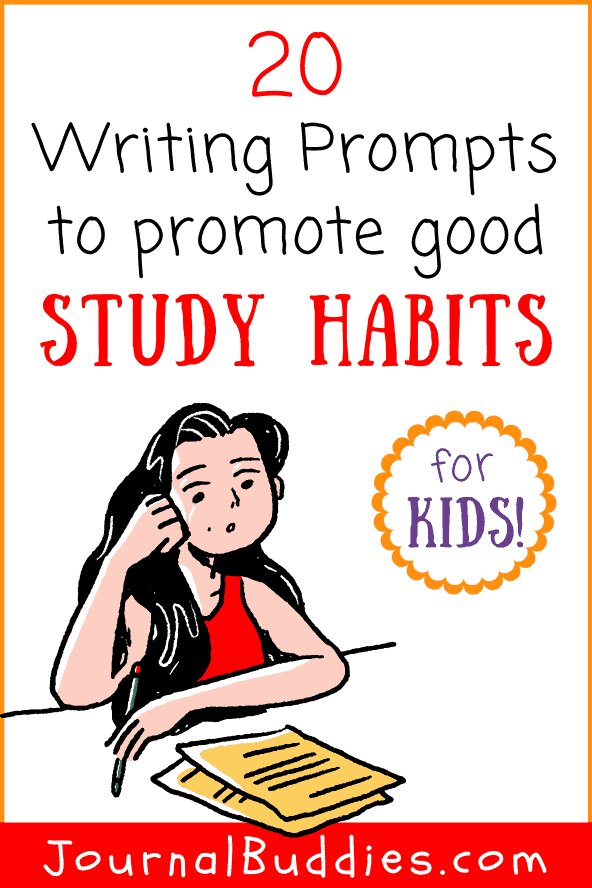 Good Study Habits Writing Ideas for Kids