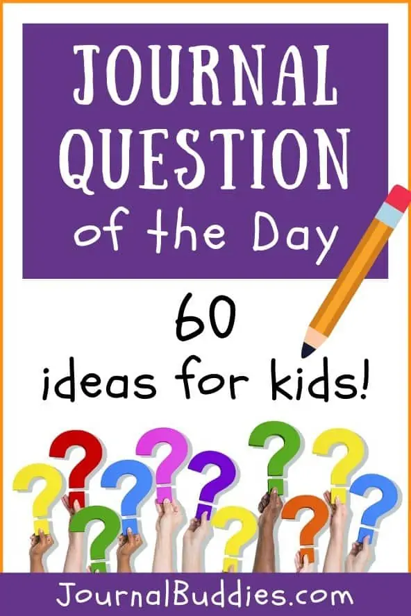Daily Journal Questions for Kids