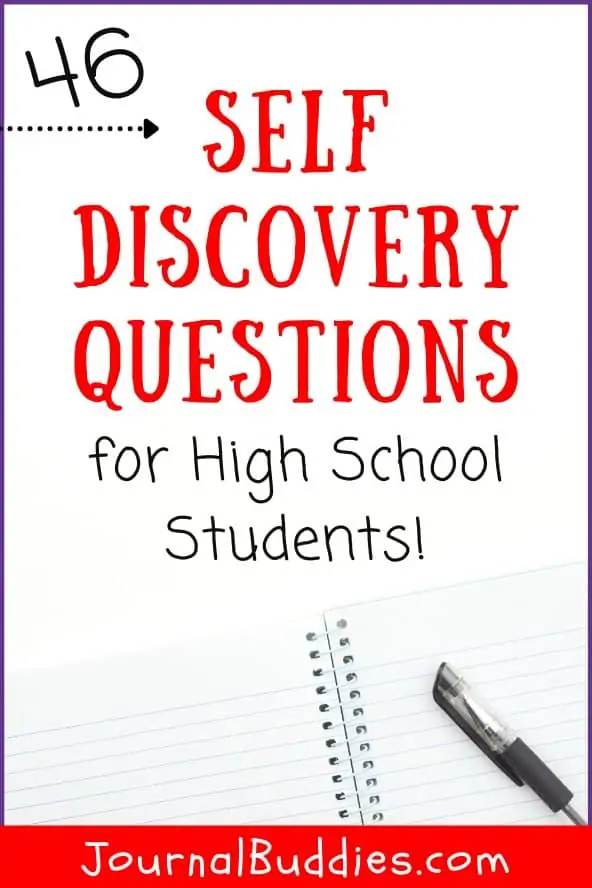 Self Discovery Questions for High School Students