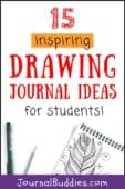15 Inspiring Drawing Journal Ideas » JournalBuddies.com
