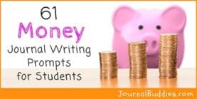 Kids Writing Prompts About Money